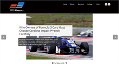 Desktop Screenshot of formula3.co
