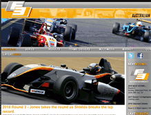 Tablet Screenshot of formula3.com.au