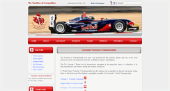 Desktop Screenshot of formula3.ca